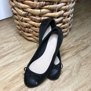 COPY - Forever 21 Black Bowed Ballet Flats